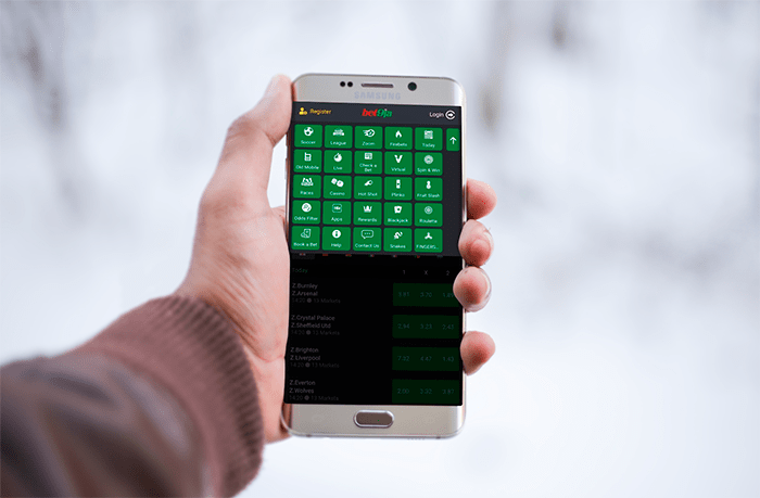  bet9ja app menu