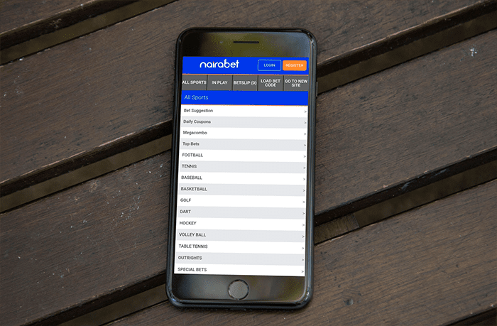  nairabet mobile sports