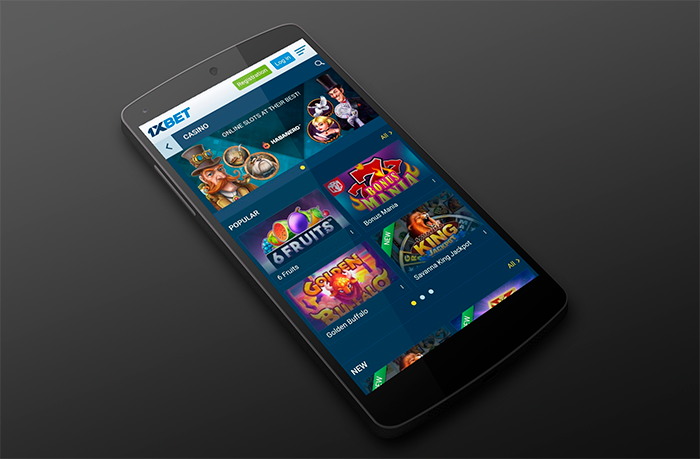  1xbet mobile casino