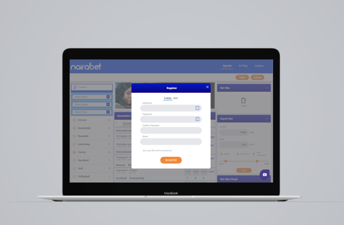  nairabet register