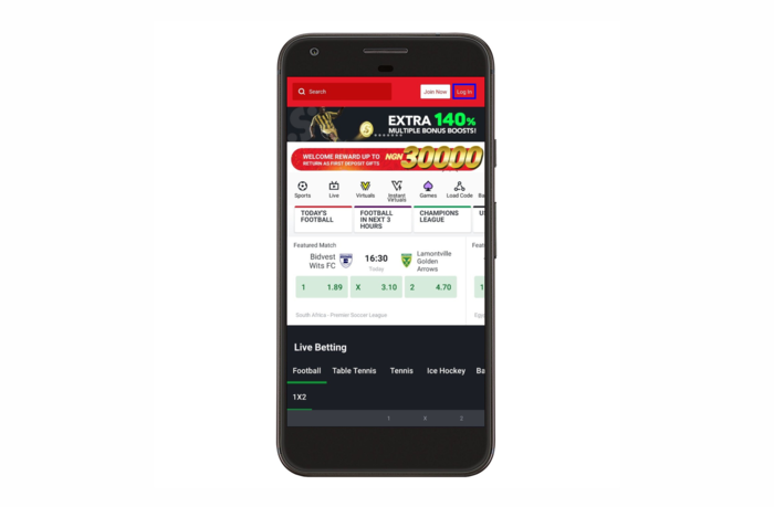  sportybet mobile login