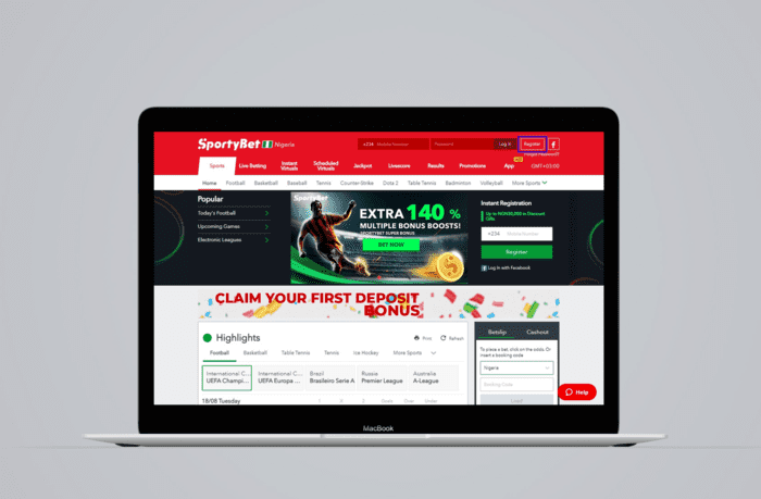  sportybet registration