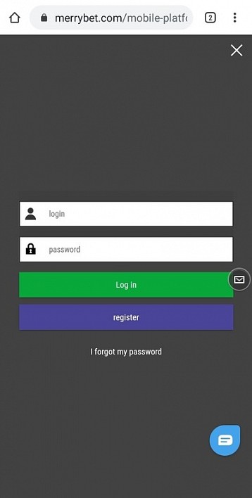  merrybet mobile login